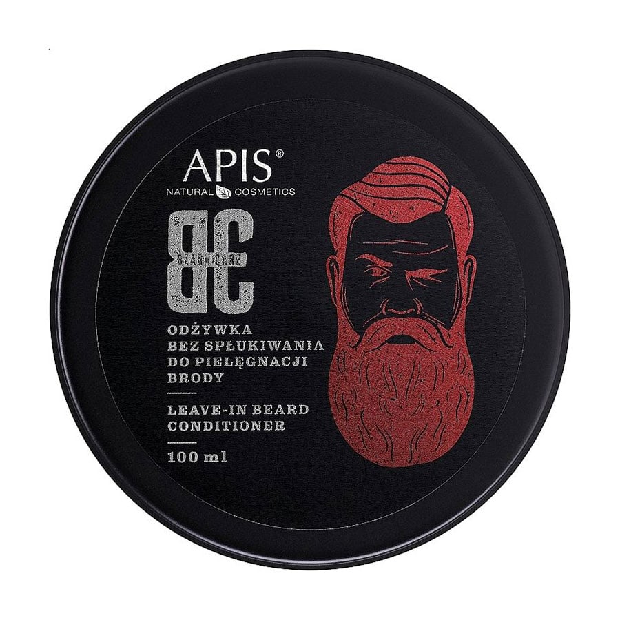 Уцінка! Чоловічий незмивний кондиціонер для догляду за бородою Apis Natural Cosmetics Beard Care Leave-In Conditioner, 100 мл